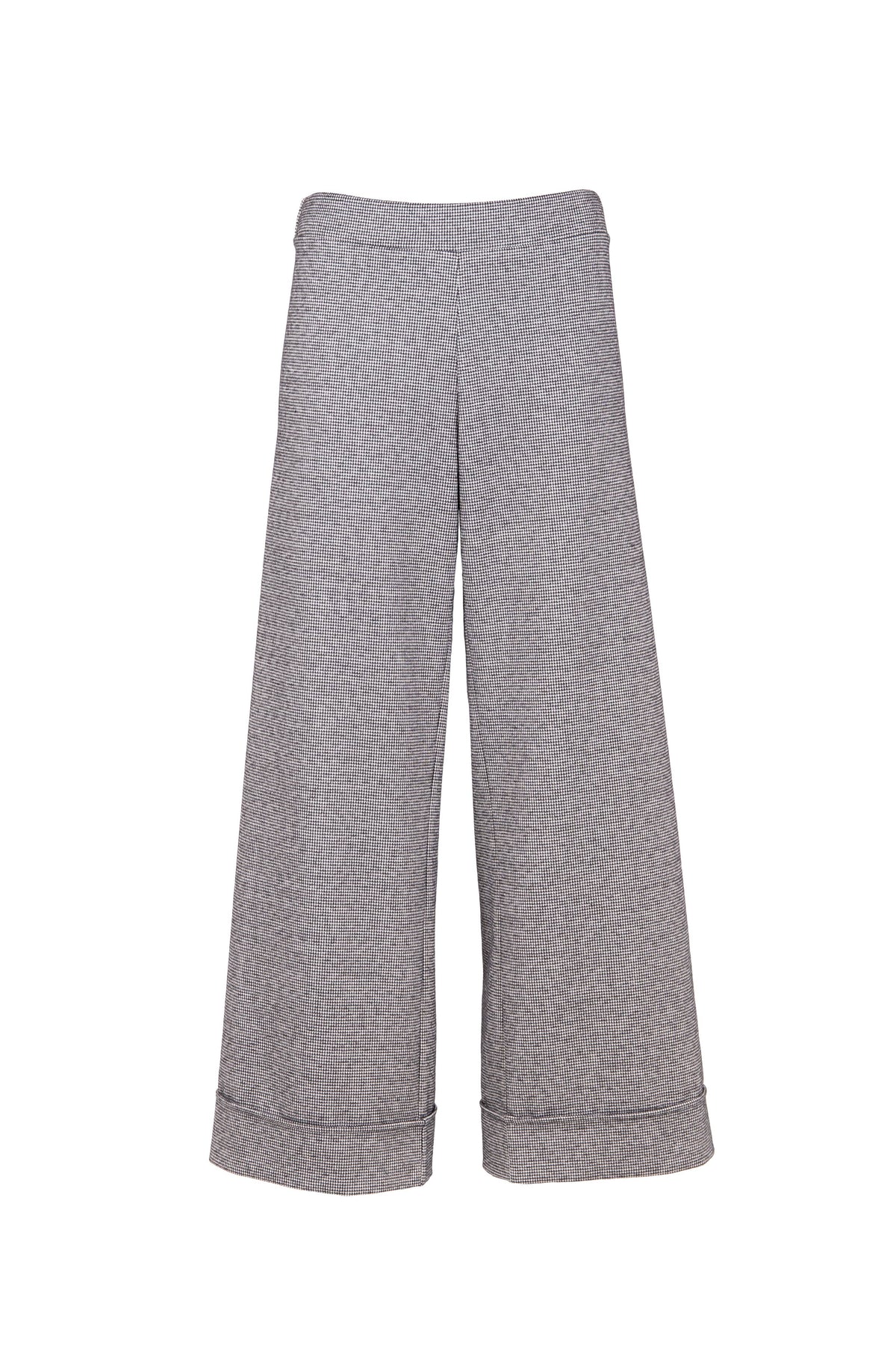 PERUZZI Houndstooth Turn Up Trouser