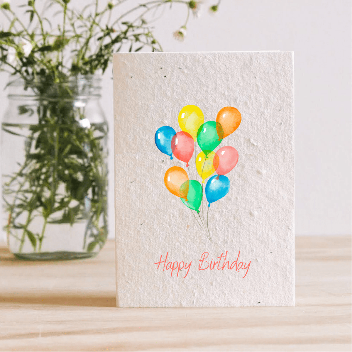 Happy Birthday Plantable Seed Card