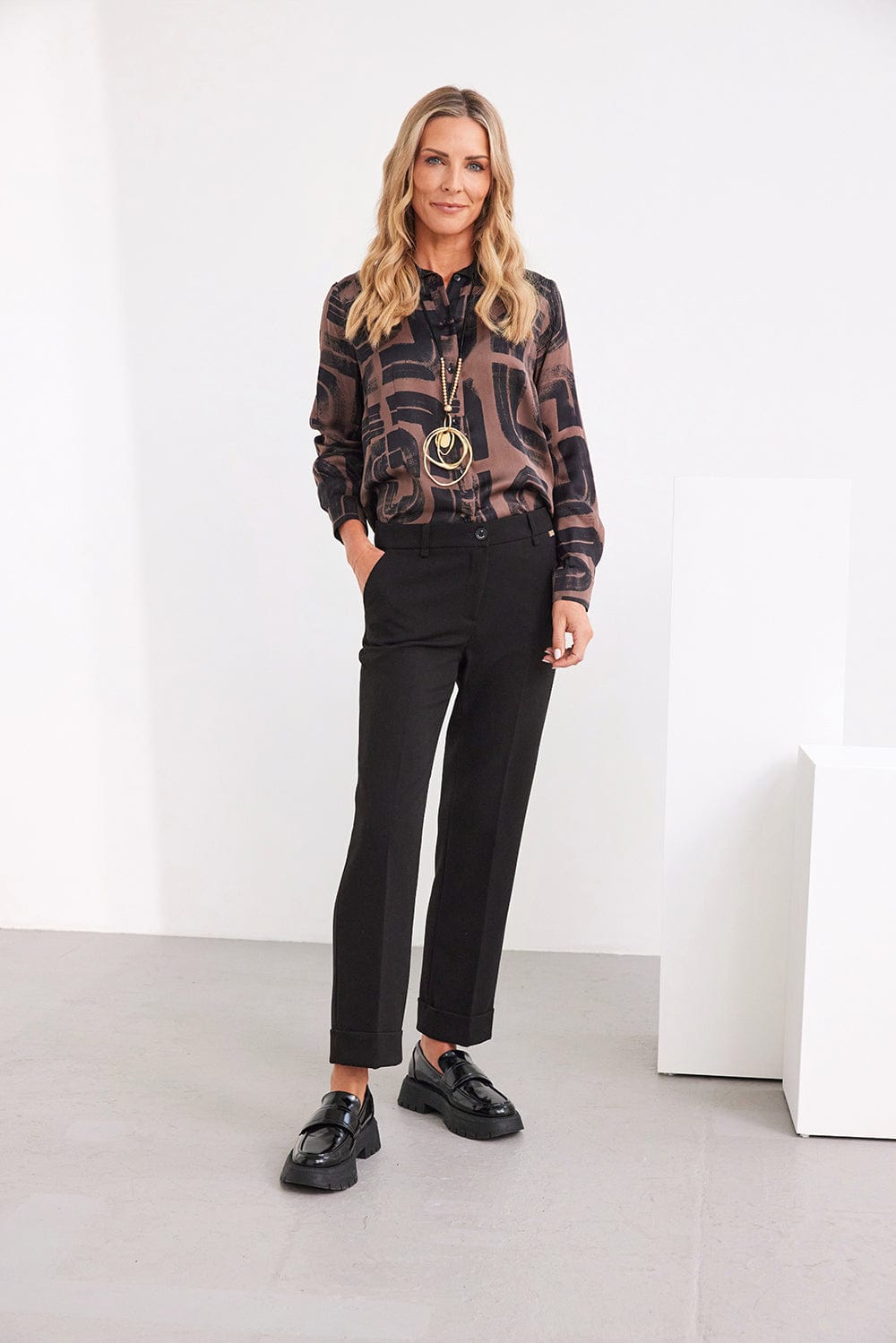 Hongo Turn Up New Classic Trouser