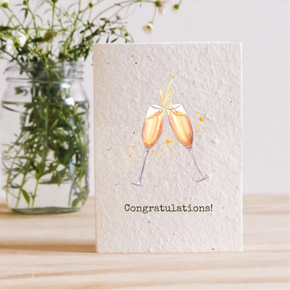 Congratulations Plantable Seed Card