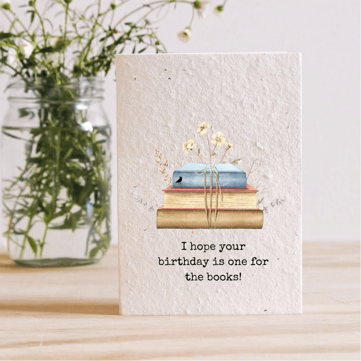 Happy Birthday Book Plantable Seed Card