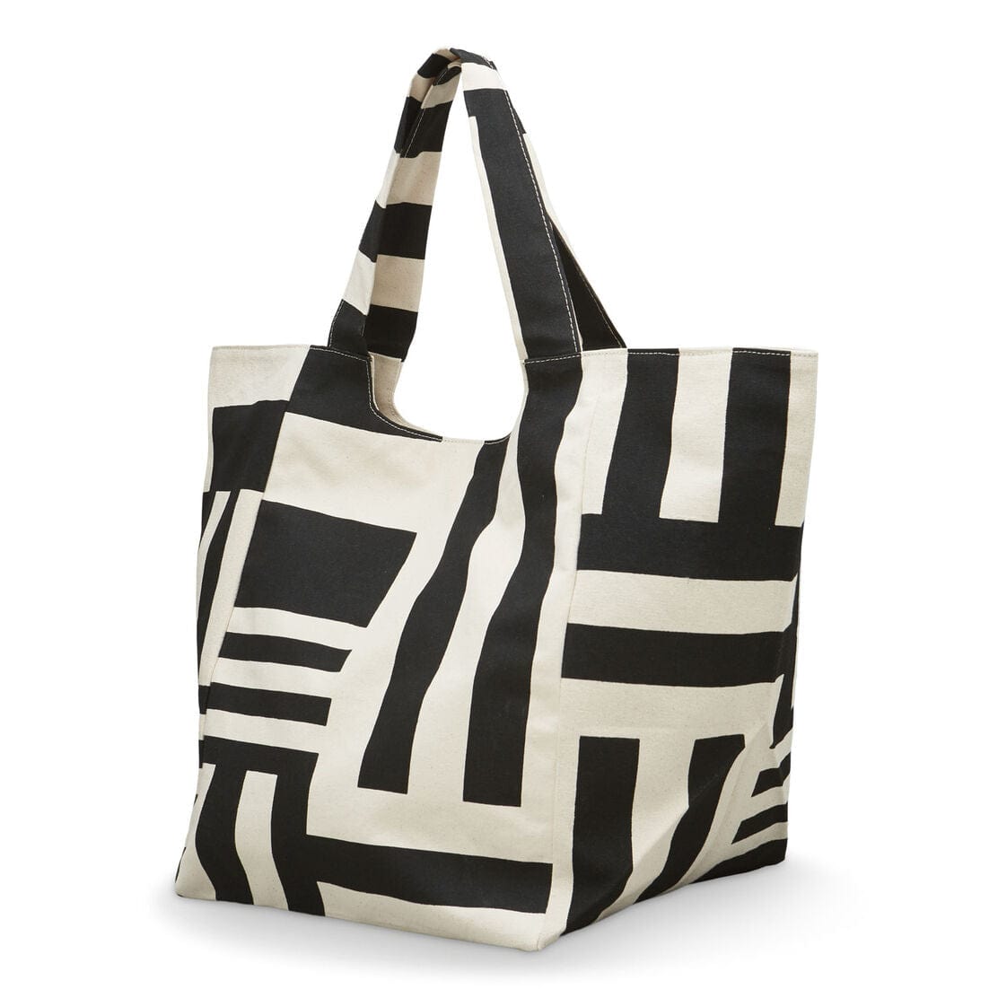 Masai Print Canvas Tote Bag