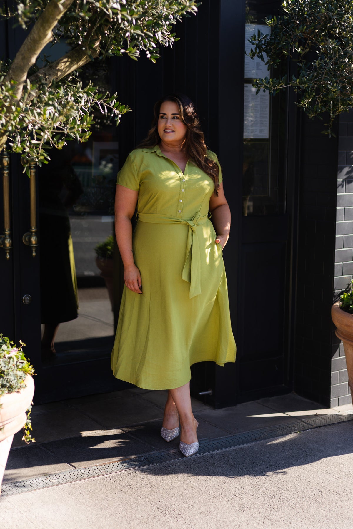 Pomodoro Flare Dress