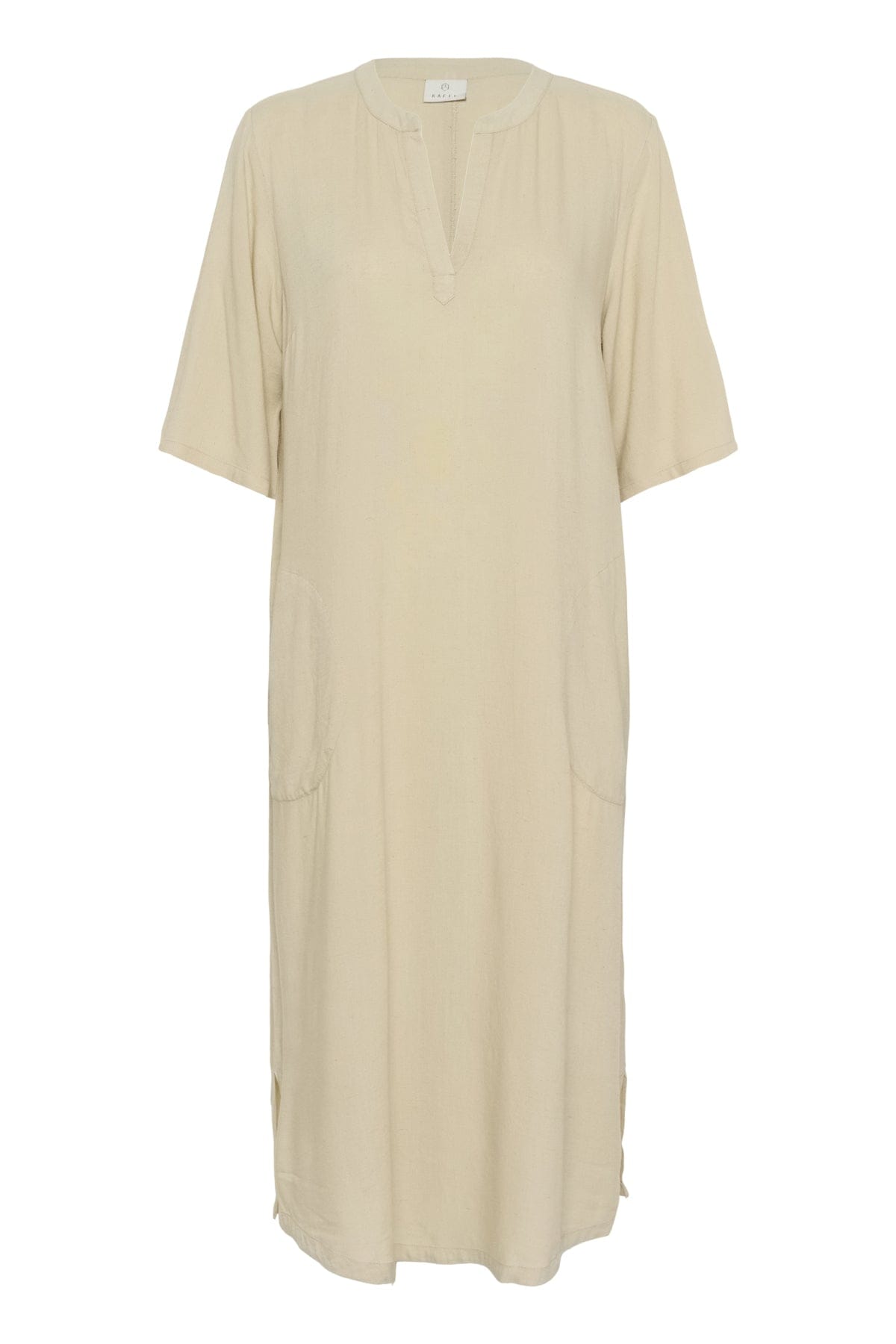 Kaffe V-Neck Linen Dress