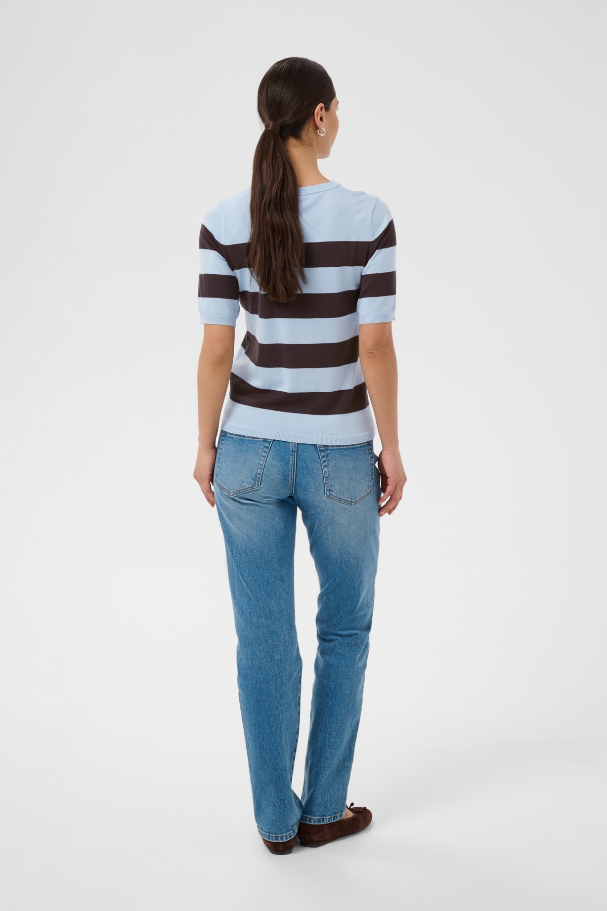 KAFFE Fine Short Sleeve Knit