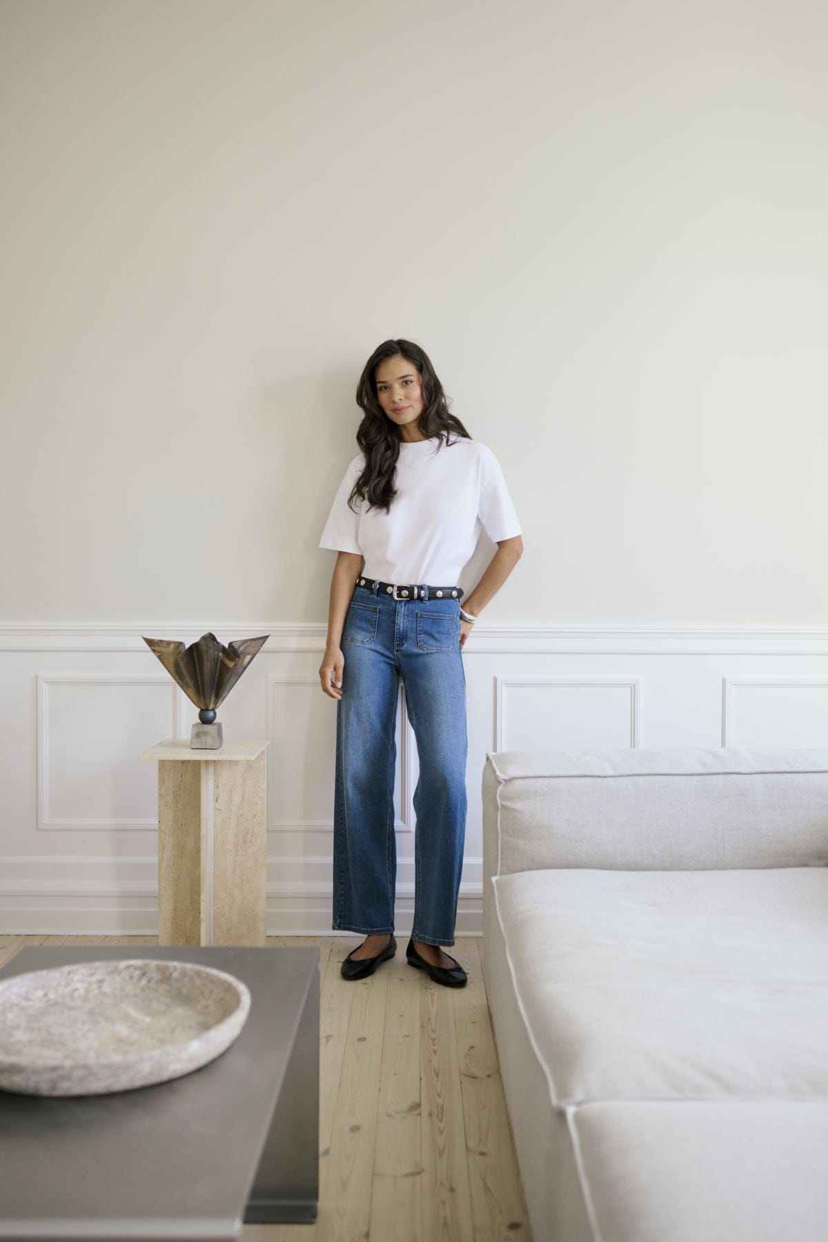 Kaffe Front Pocket Jean