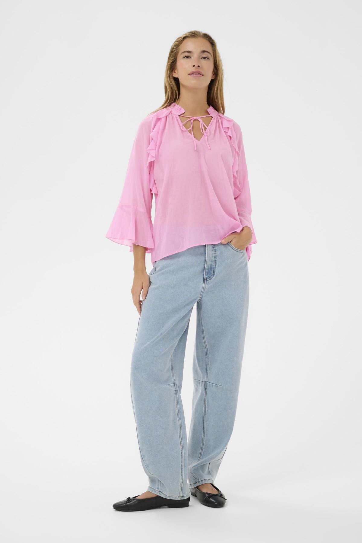 Kaffe Ruffle Blouse