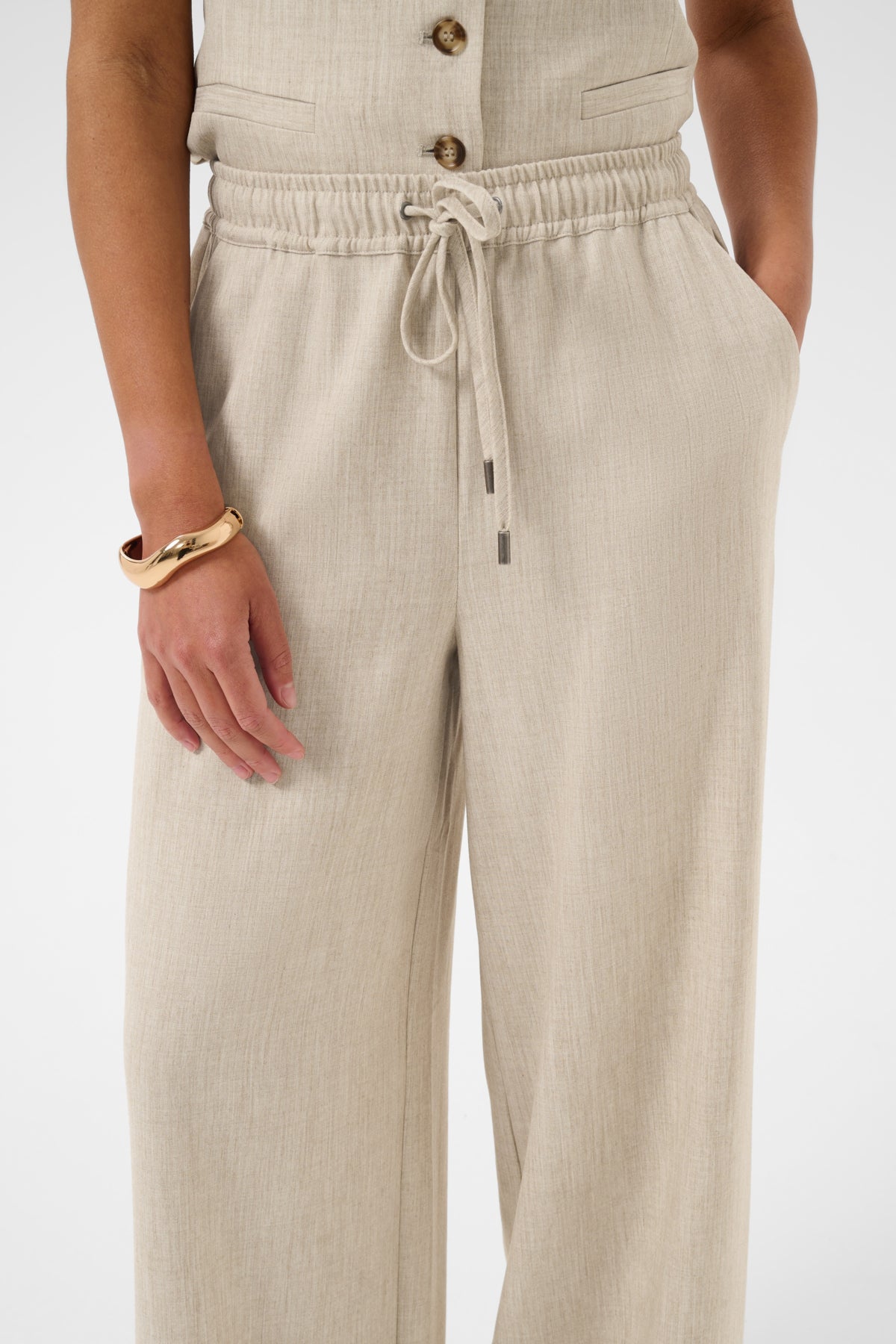 KAFFE Drawstring Trouser