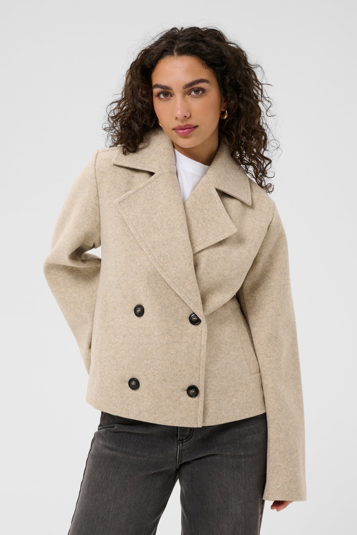 KAFFE Double Button Jacket