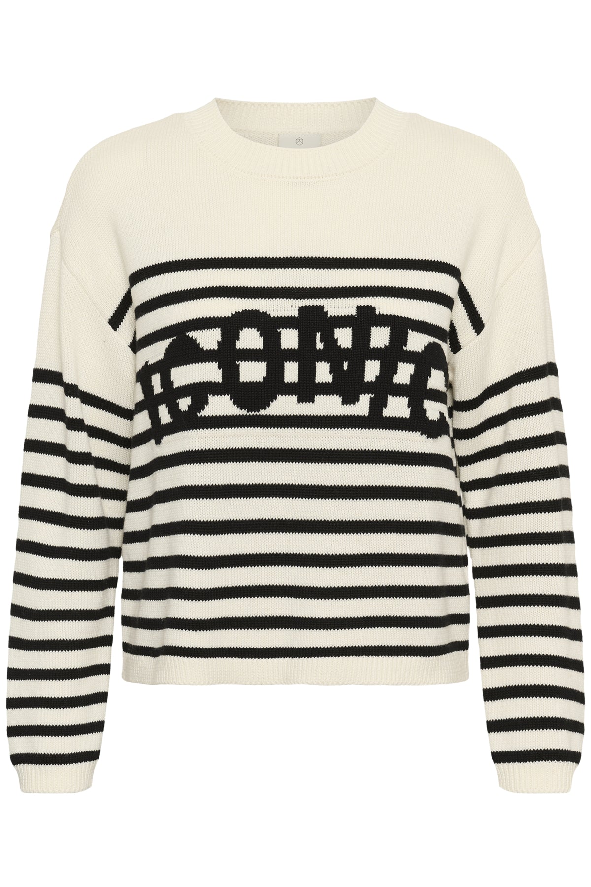 KAFFE Script Knit Sweater