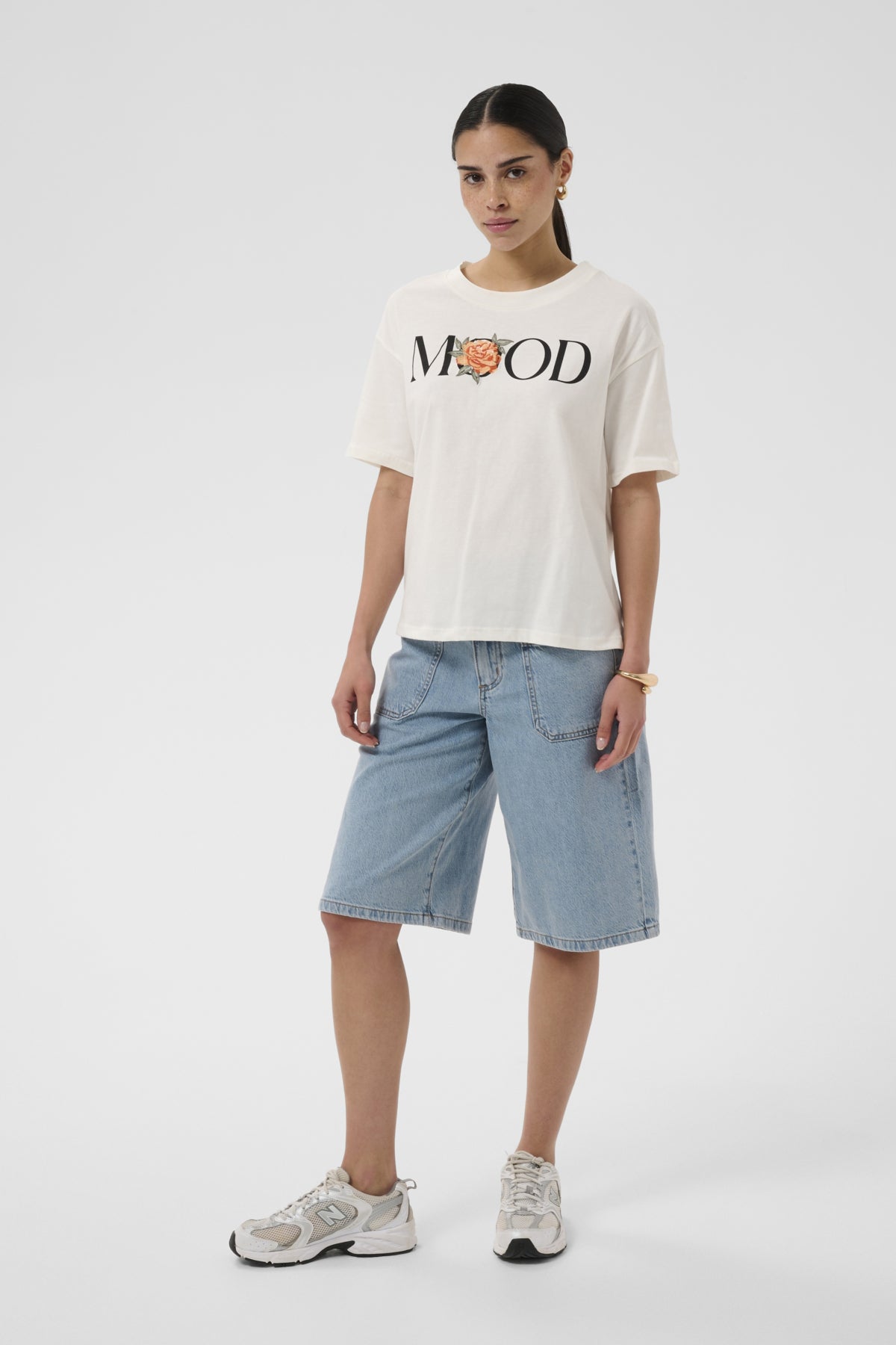 KAFFE Slogan T-Shirt
