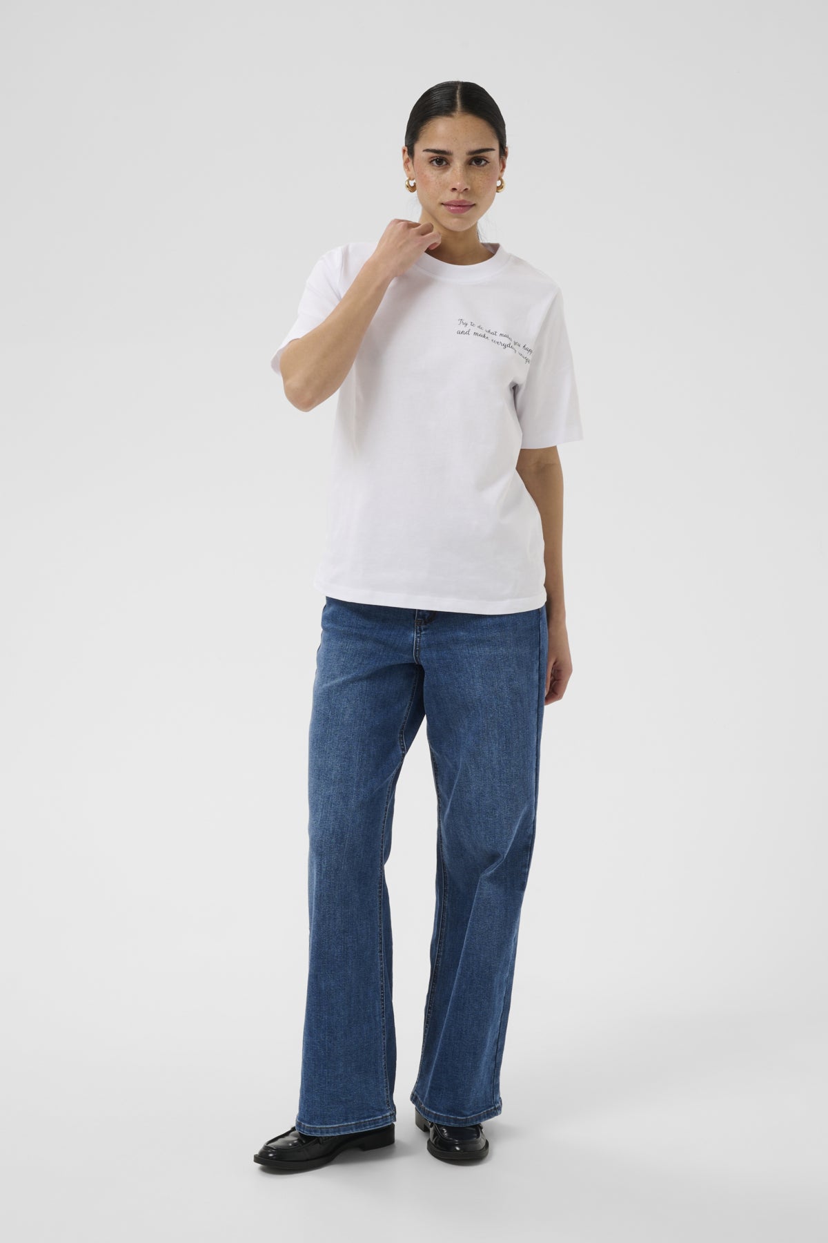 KAFFE Cotton T-Shirt