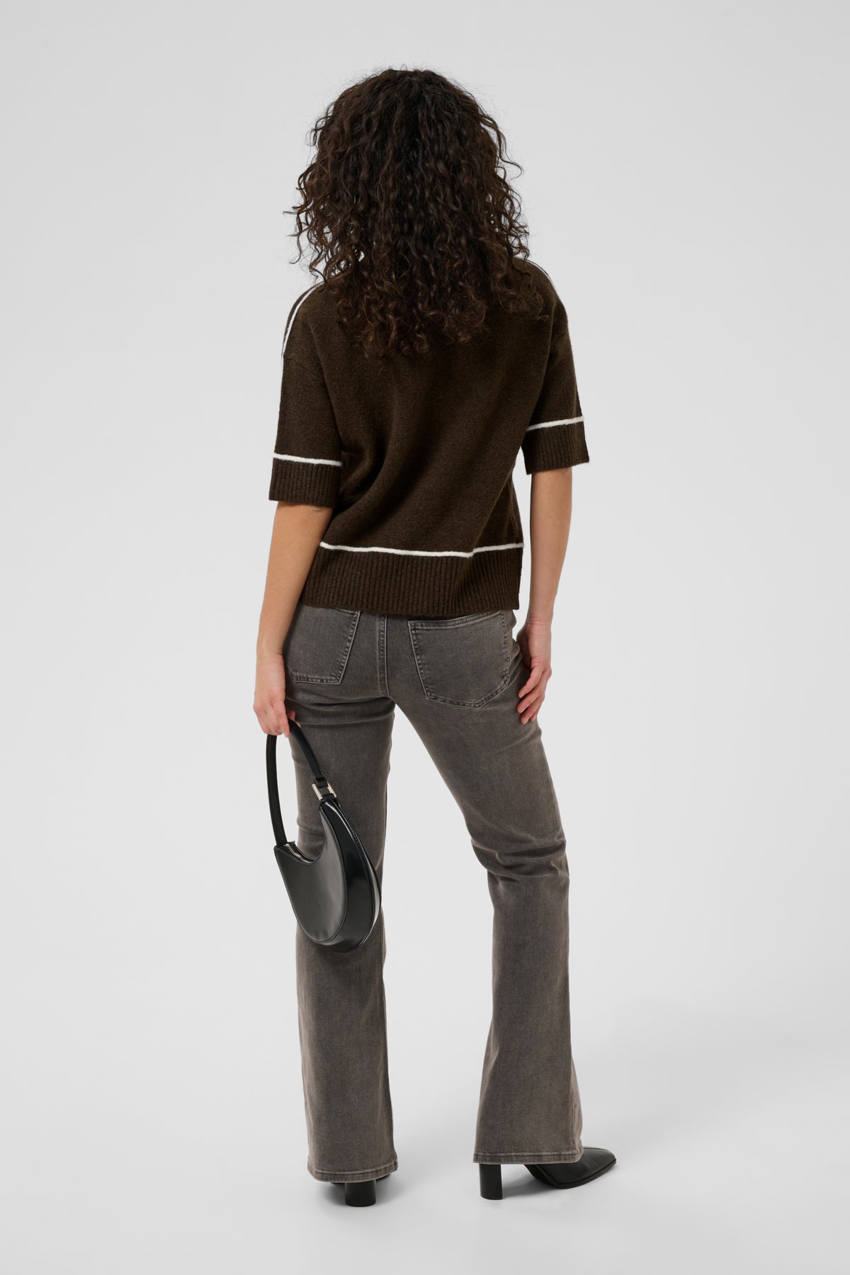 KAFFE Pipe Detail Knit