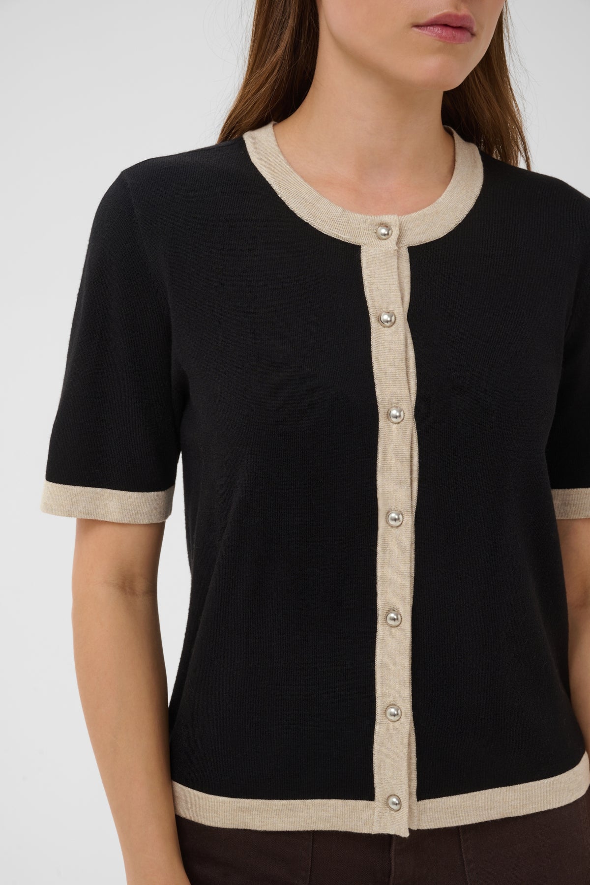 KAFFE Button Cardigan