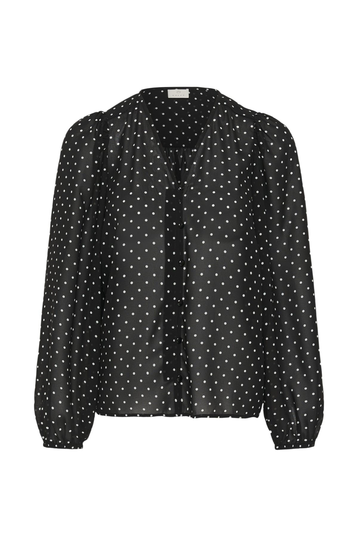 KAFFE Polka Dot Blouse