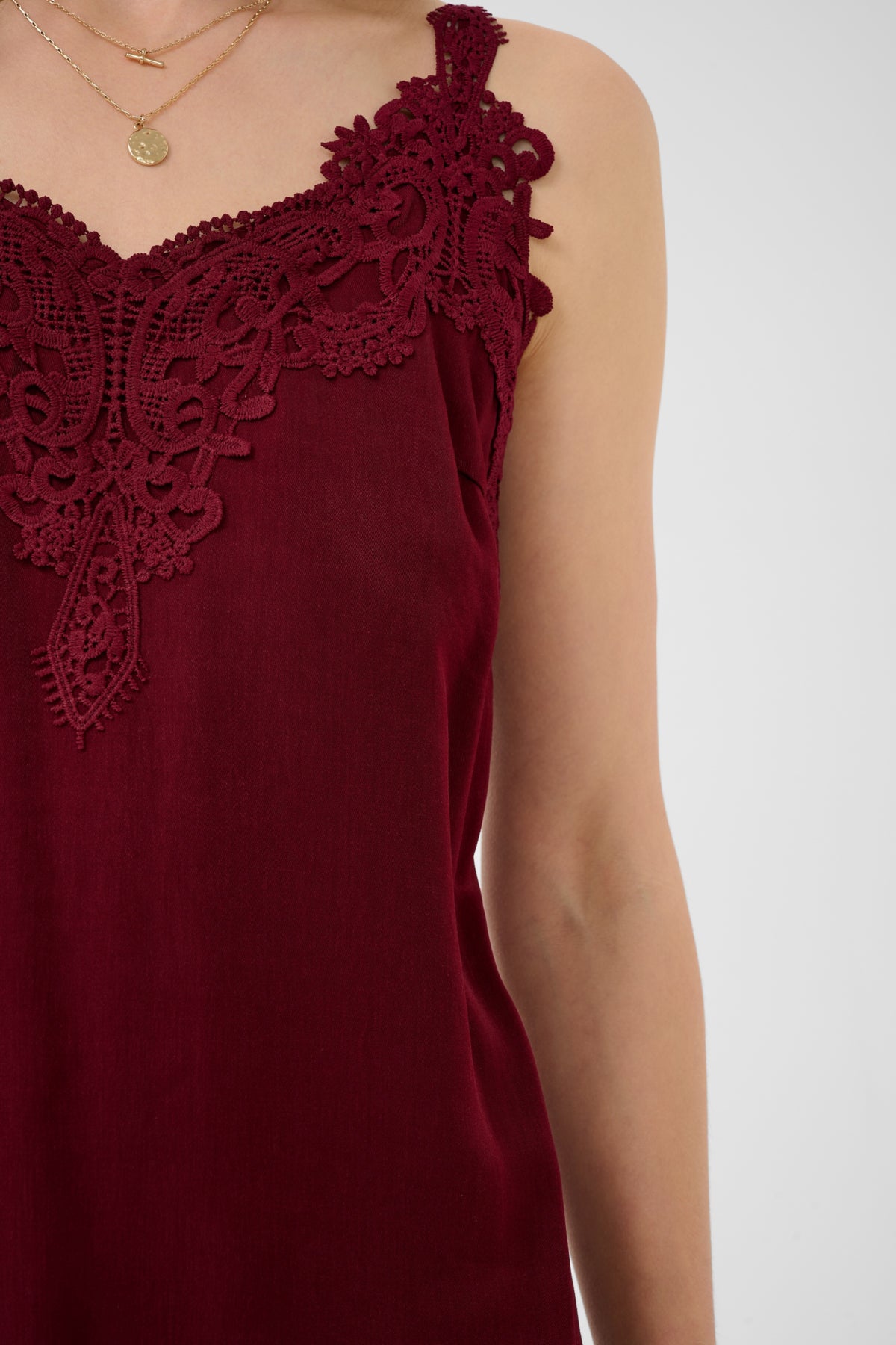 Cream Lace Cami