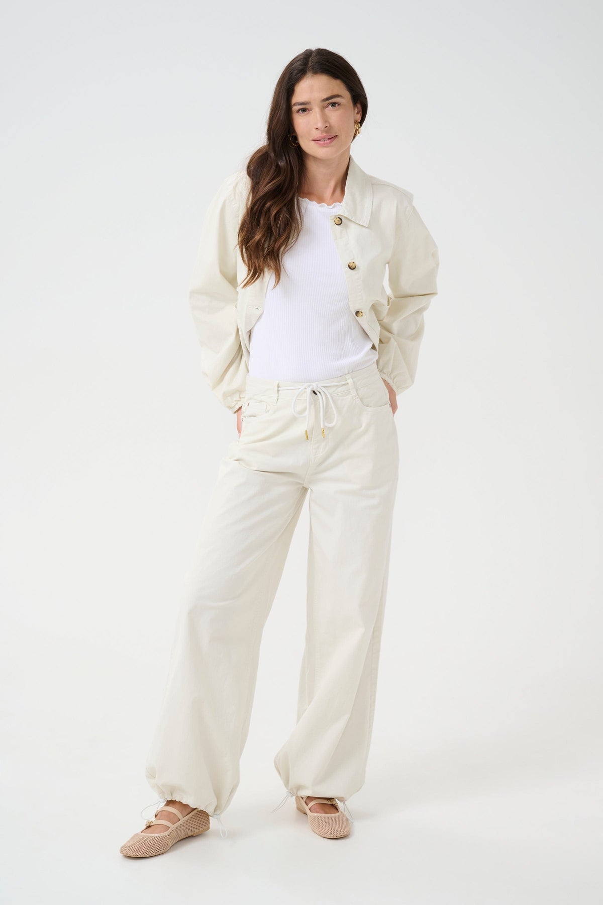 CREAM Loose Twill Relaxed Fit Trouser