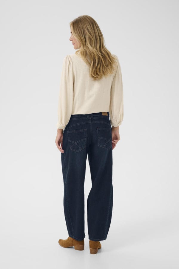 CREAM Barrel Leg Jean