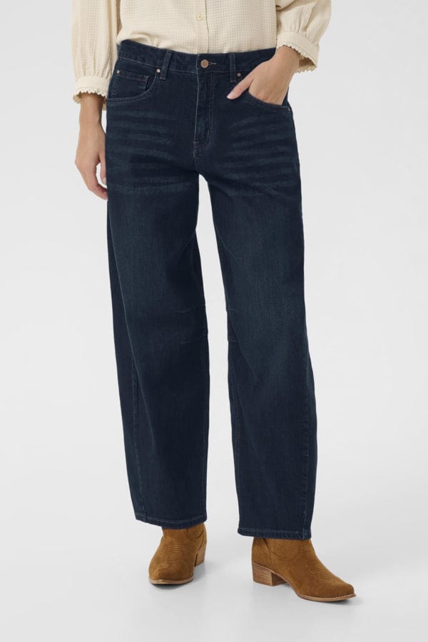 CREAM Barrel Leg Jean