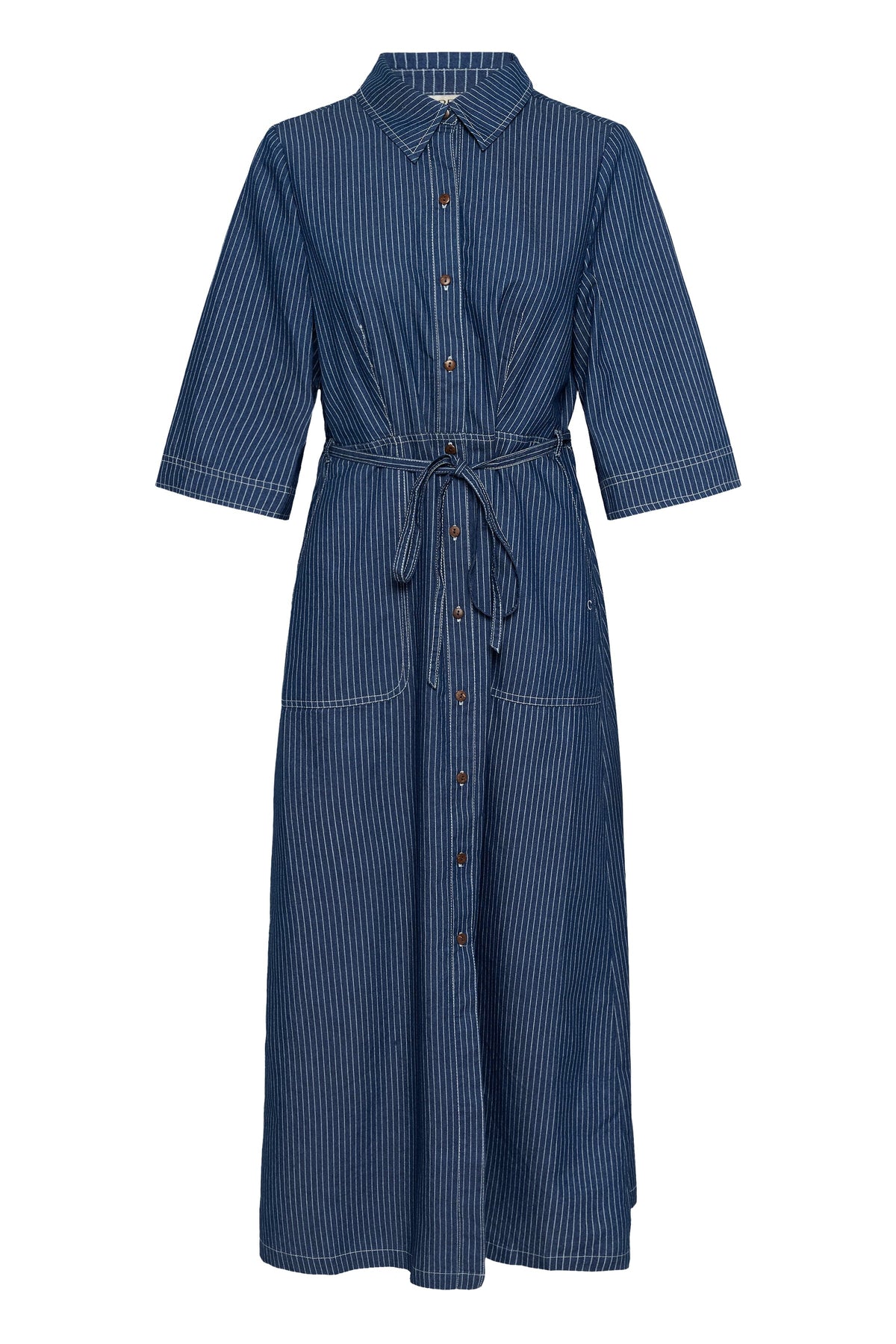 CREAM Denim Shirt Dress