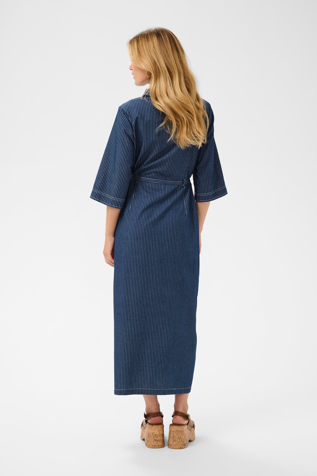 CREAM Denim Shirt Dress
