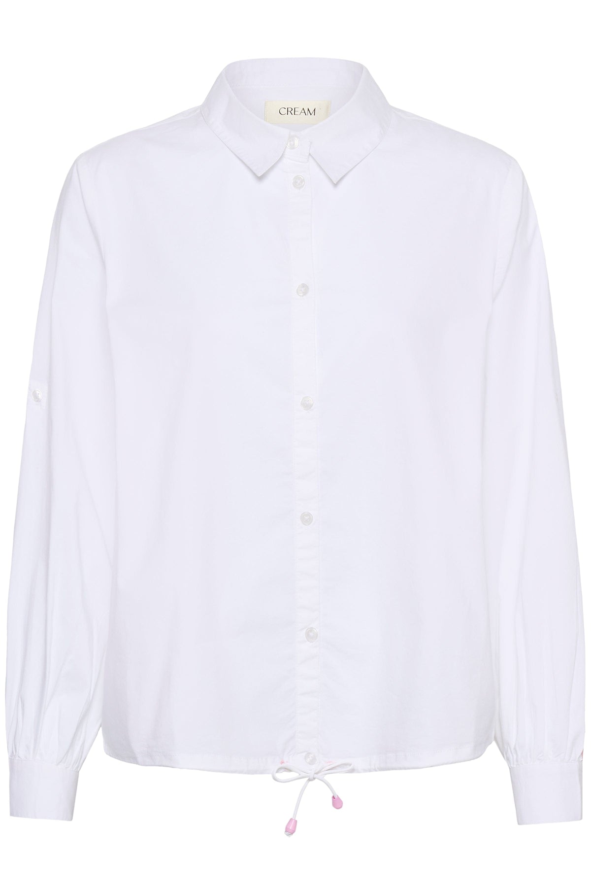 CREAM Drawstring Detail Shirt