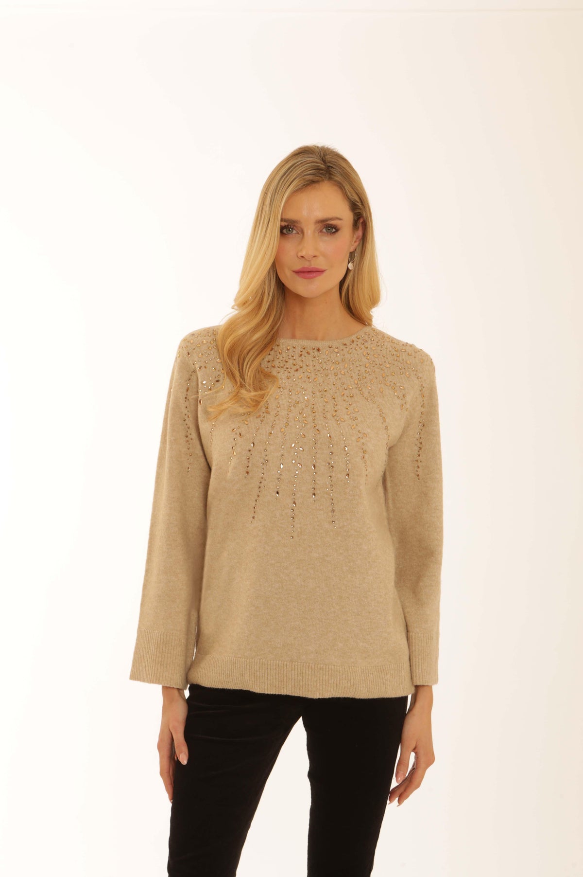 Pomodoro Embellished Knit