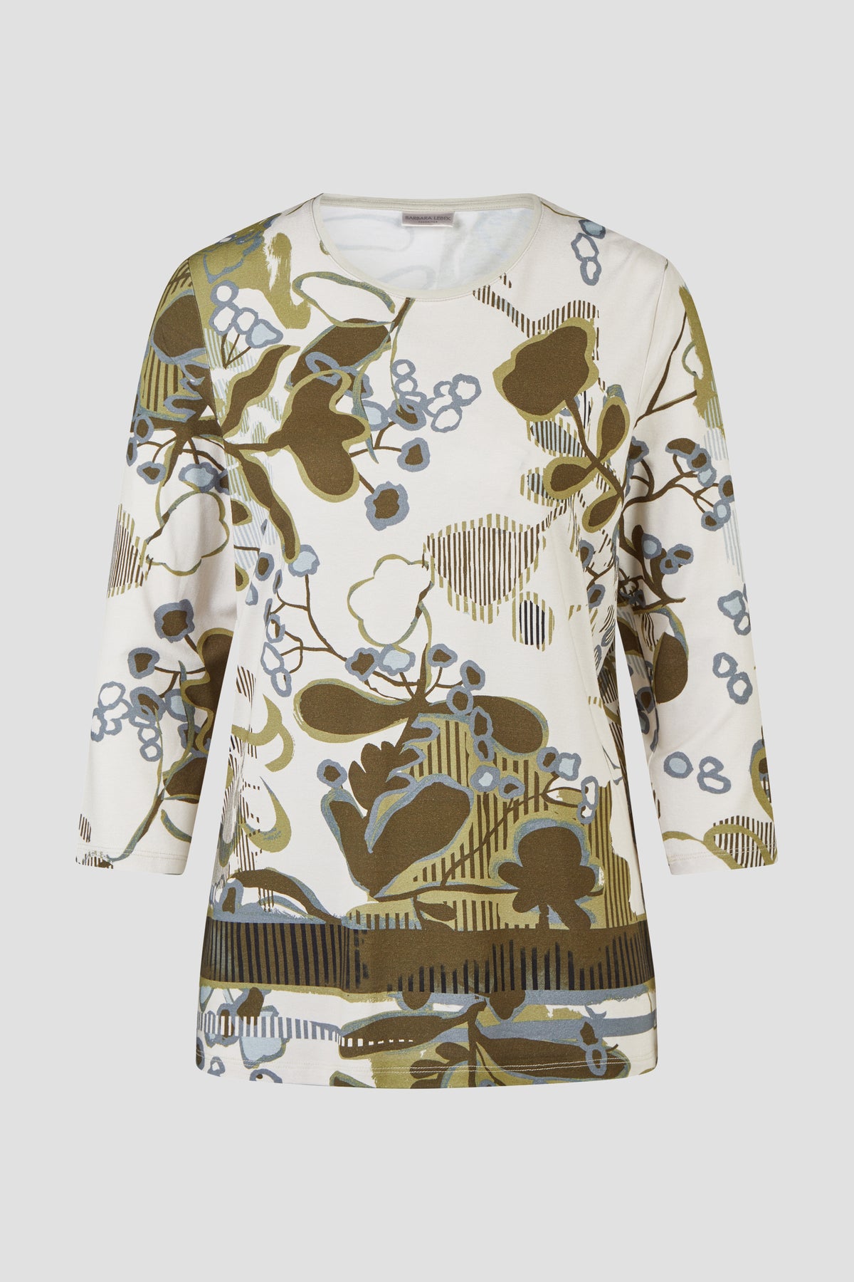 Barbara Lebek Print Jersey Top