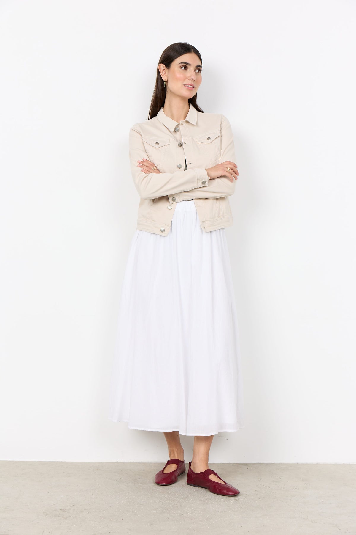 Soyaconcept Denim Fitted Jacket