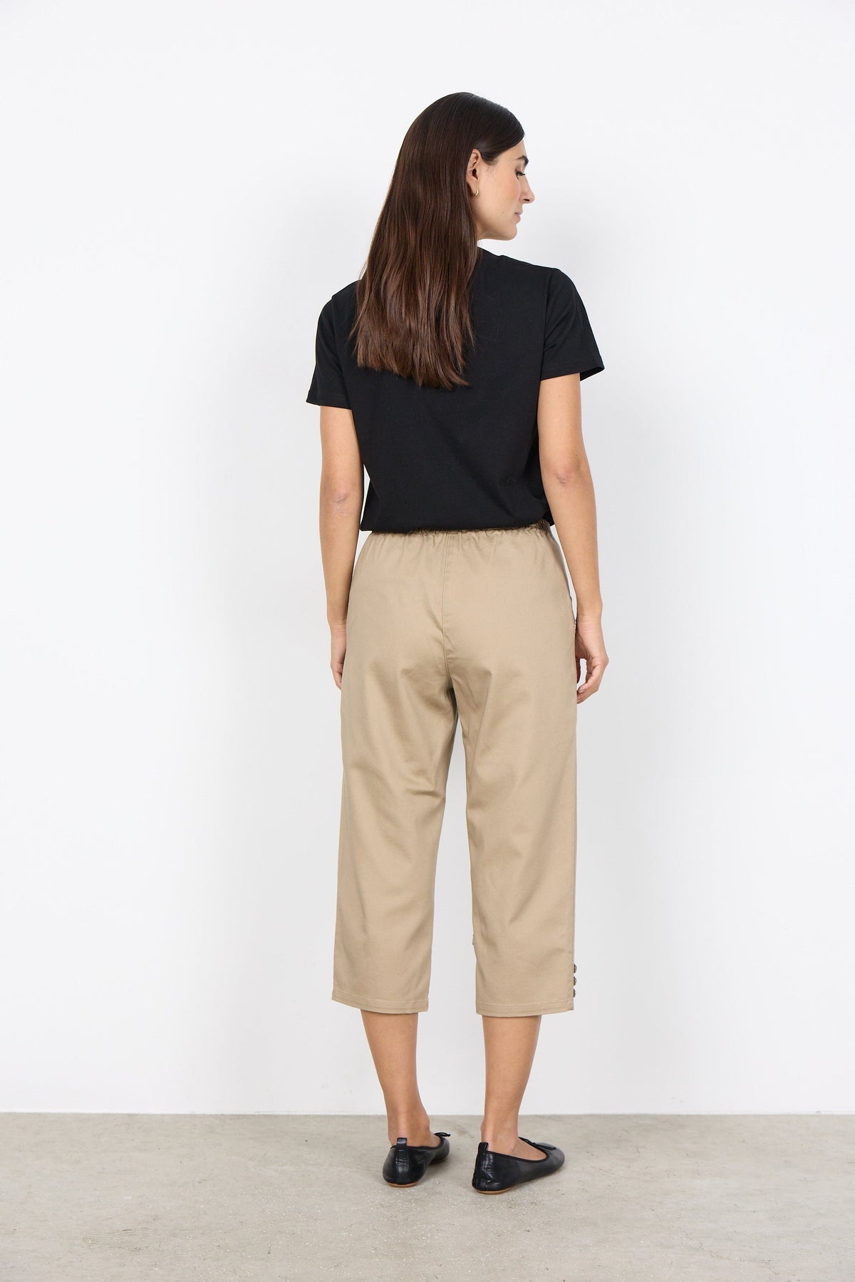 Soyaconcept Three Button Crop Trouser