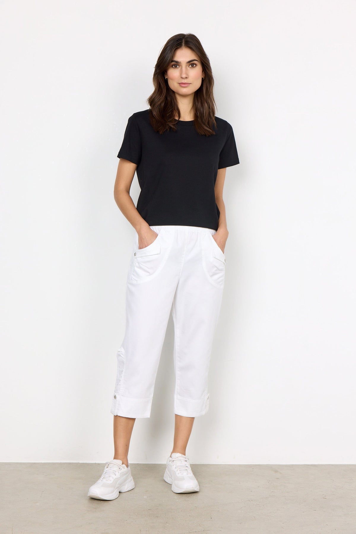 Soyaconcept Turn Up Button Trouser