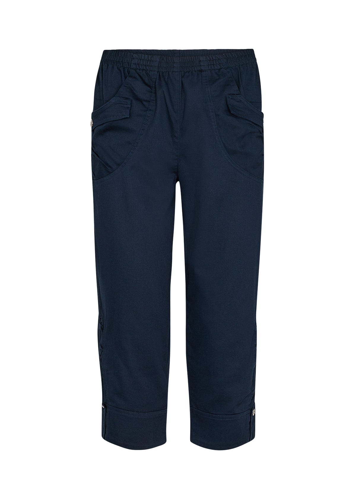 Soyaconcept Turn Up Cuff Crop Trouser