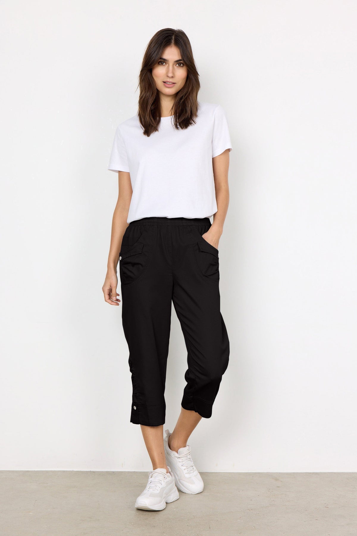 Soyaconcept Turn Up Button Trouser