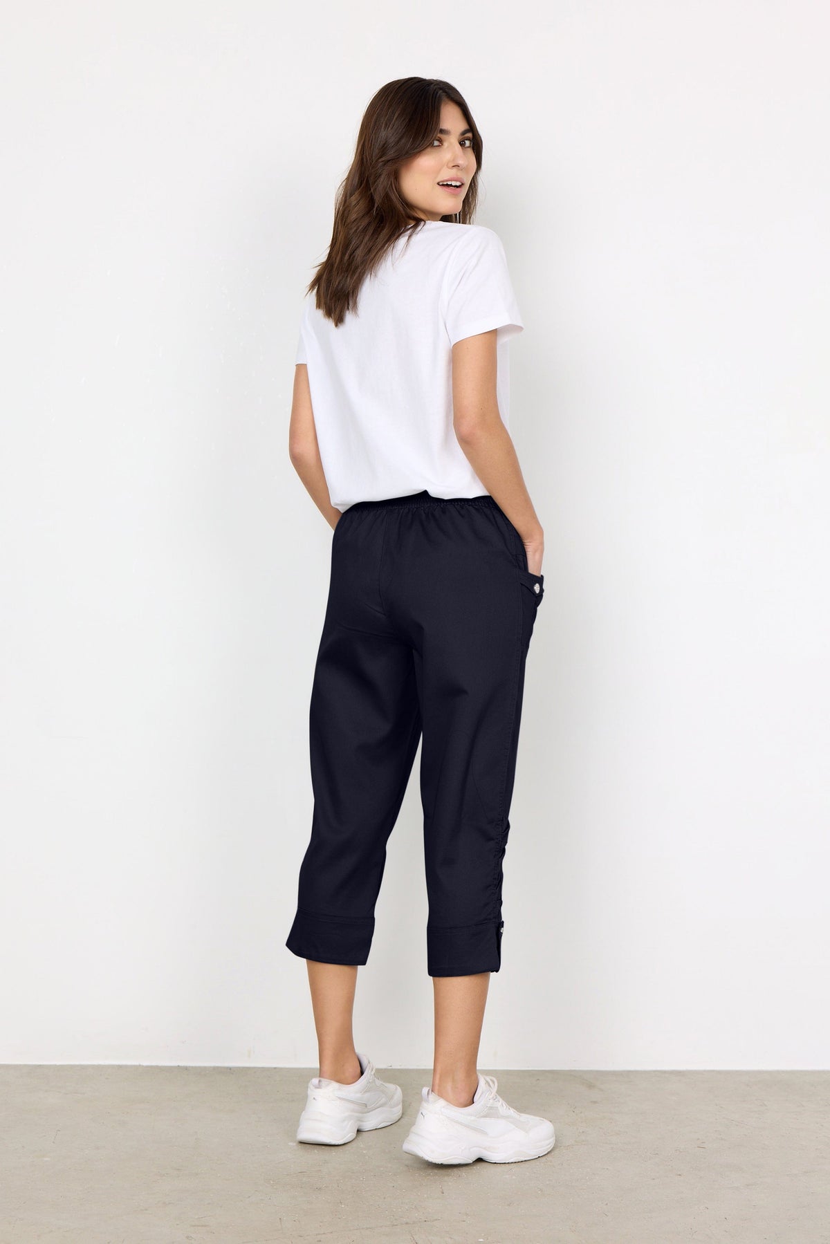 Soyaconcept Turn Up Button Trouser