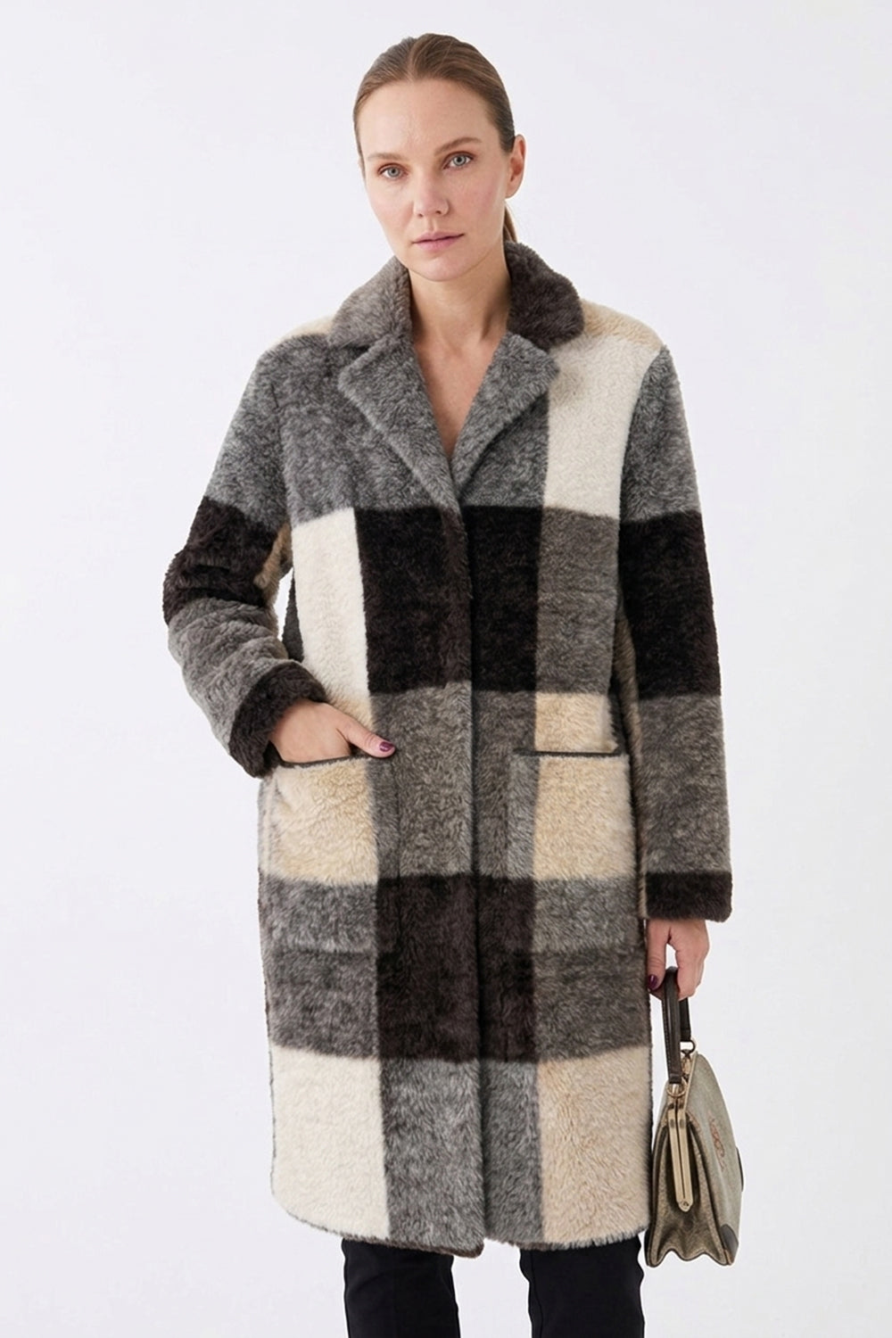 Kartner Check Coatigan