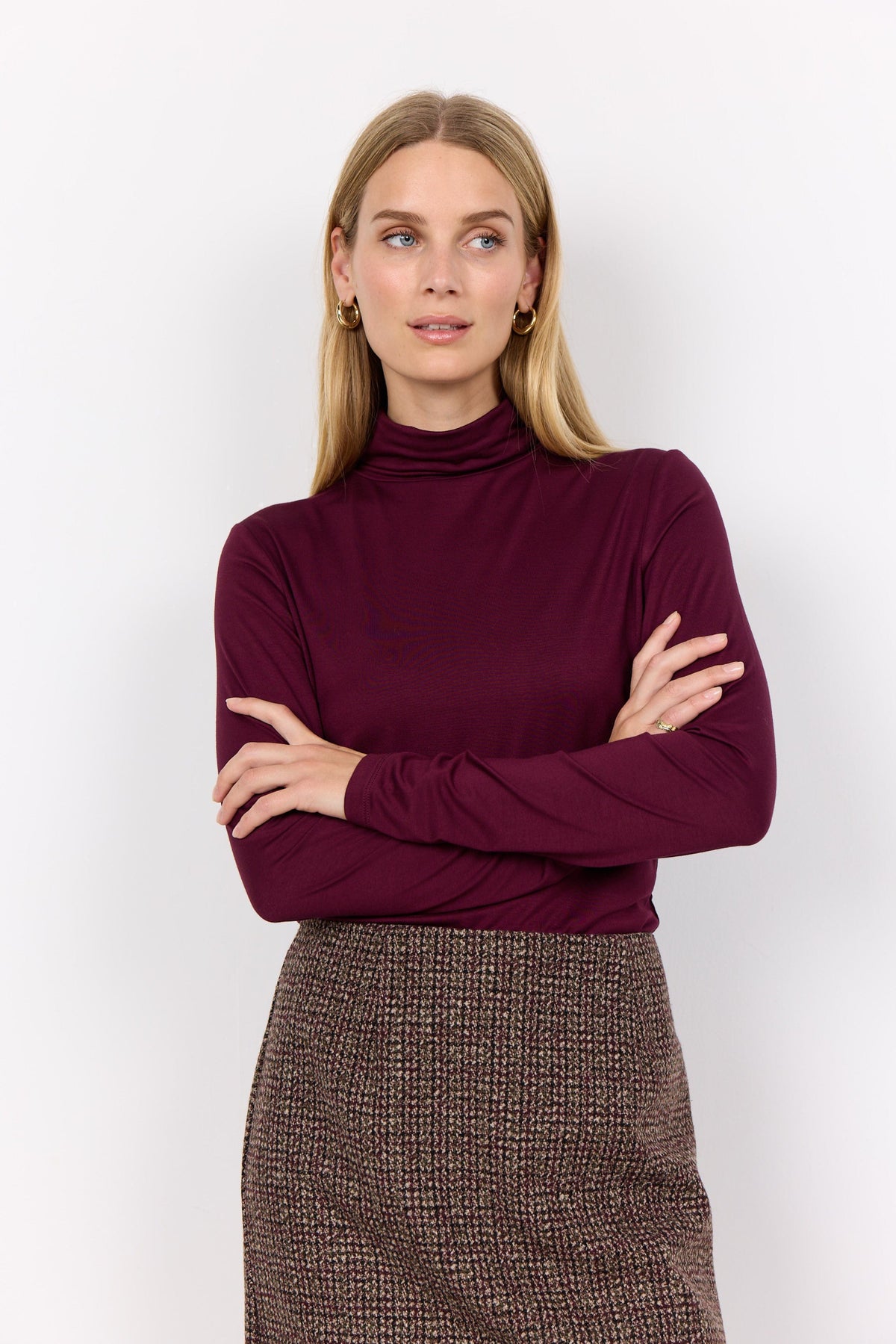 Soyaconcept Jersey Polo Neck
