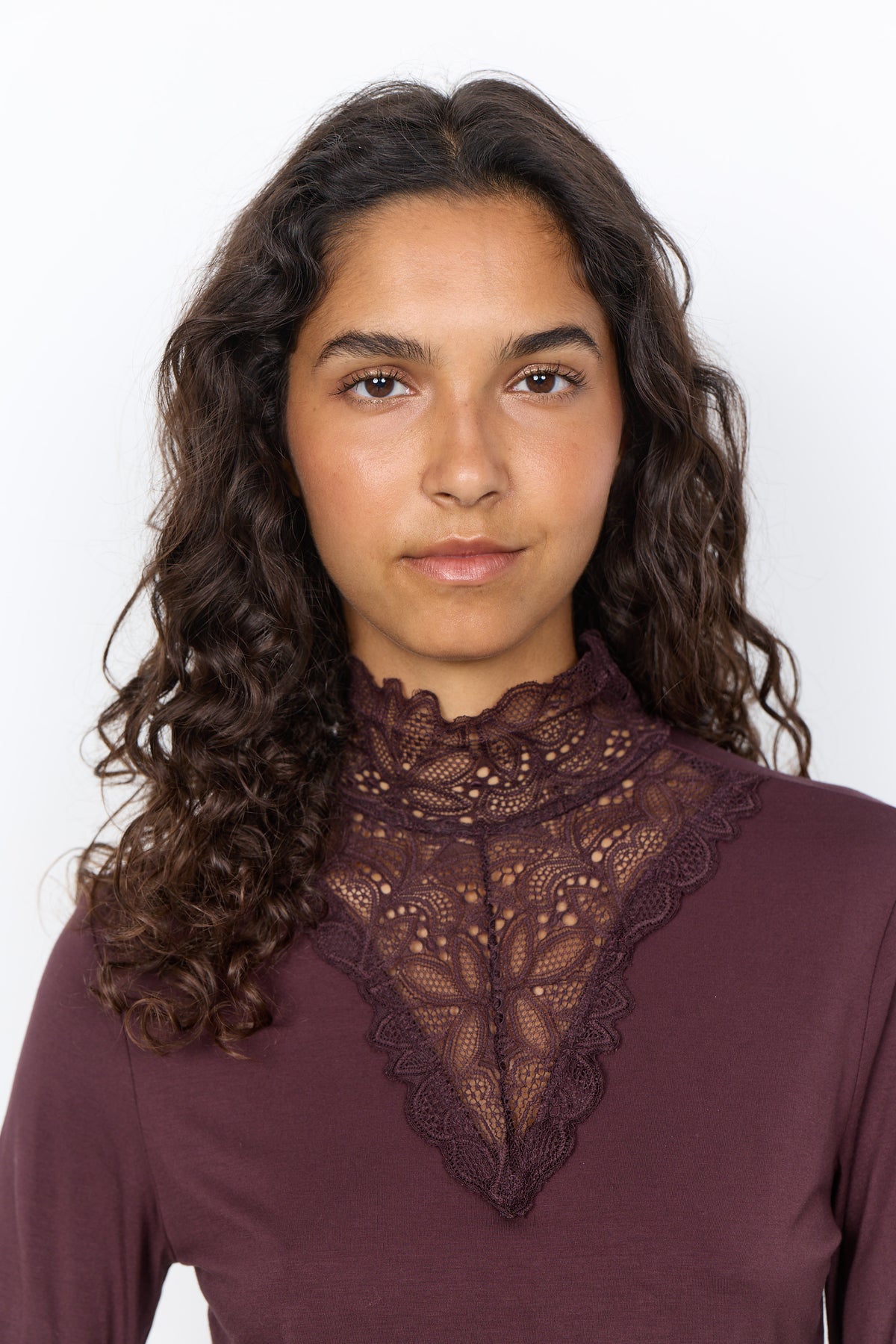 Soyaconcept Funnel Neck Lace Basic