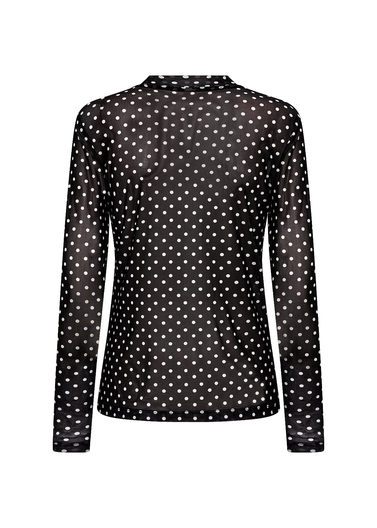 Soyaconcept Mesh Polka Dot Top