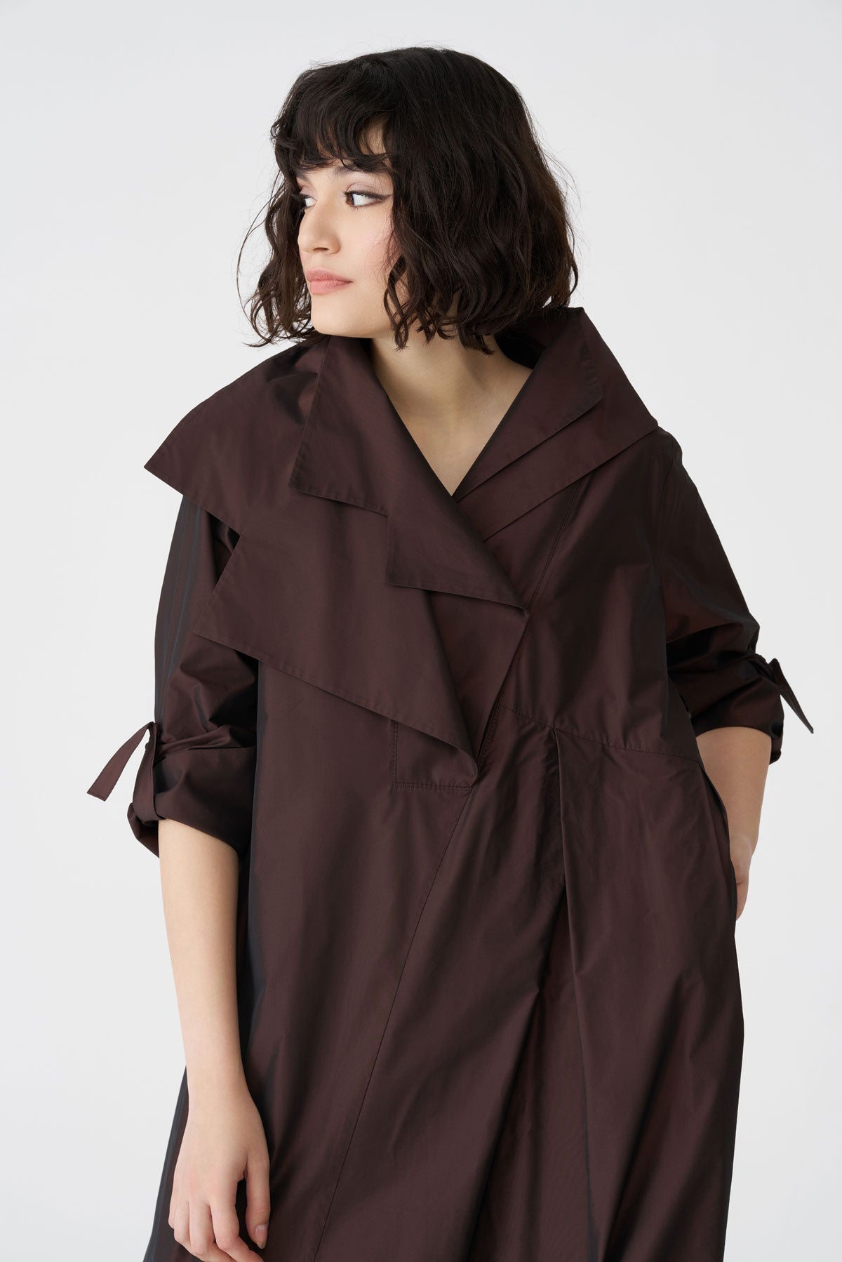 Bize Taffeta Dress