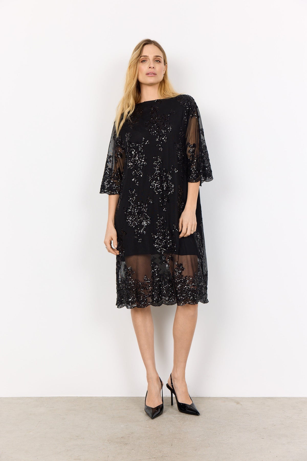 Soyaconcept Sequin Shift Dress