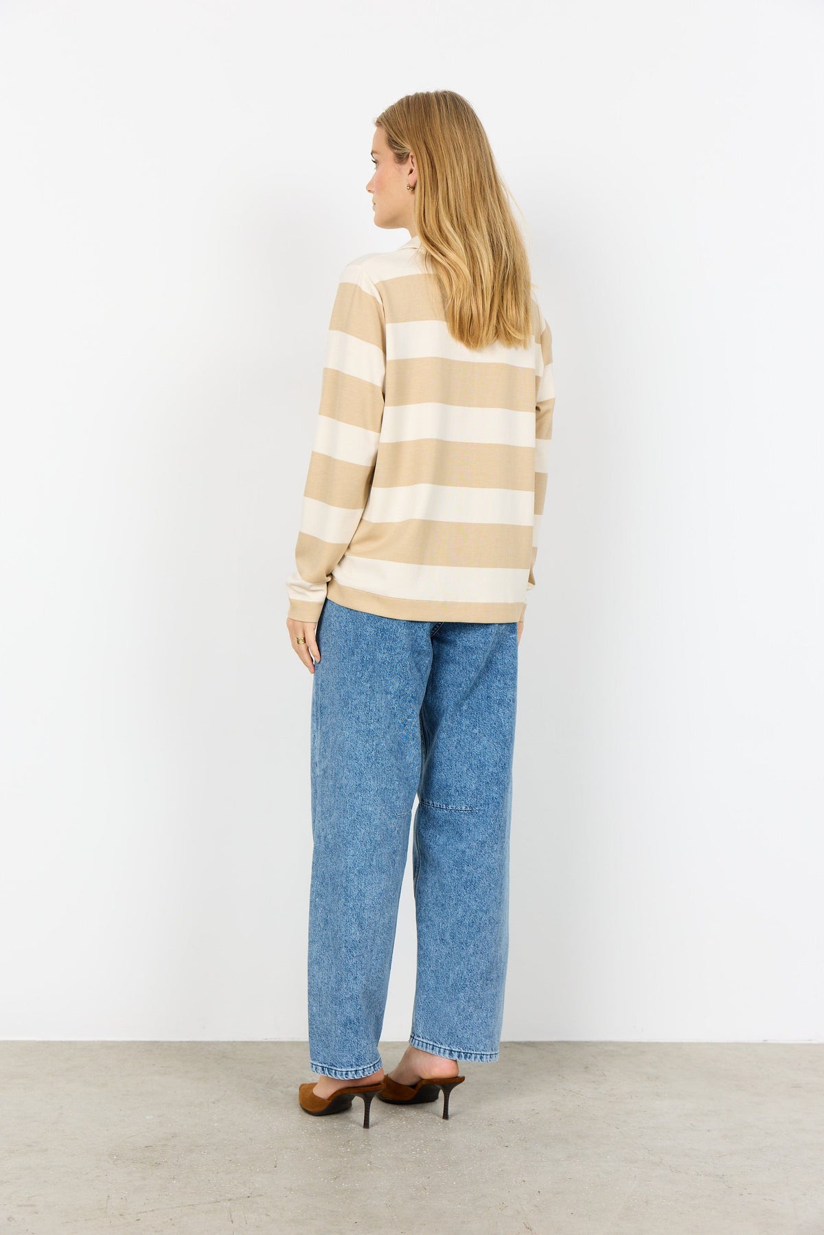 Soyaconcept Striped Rugby Top