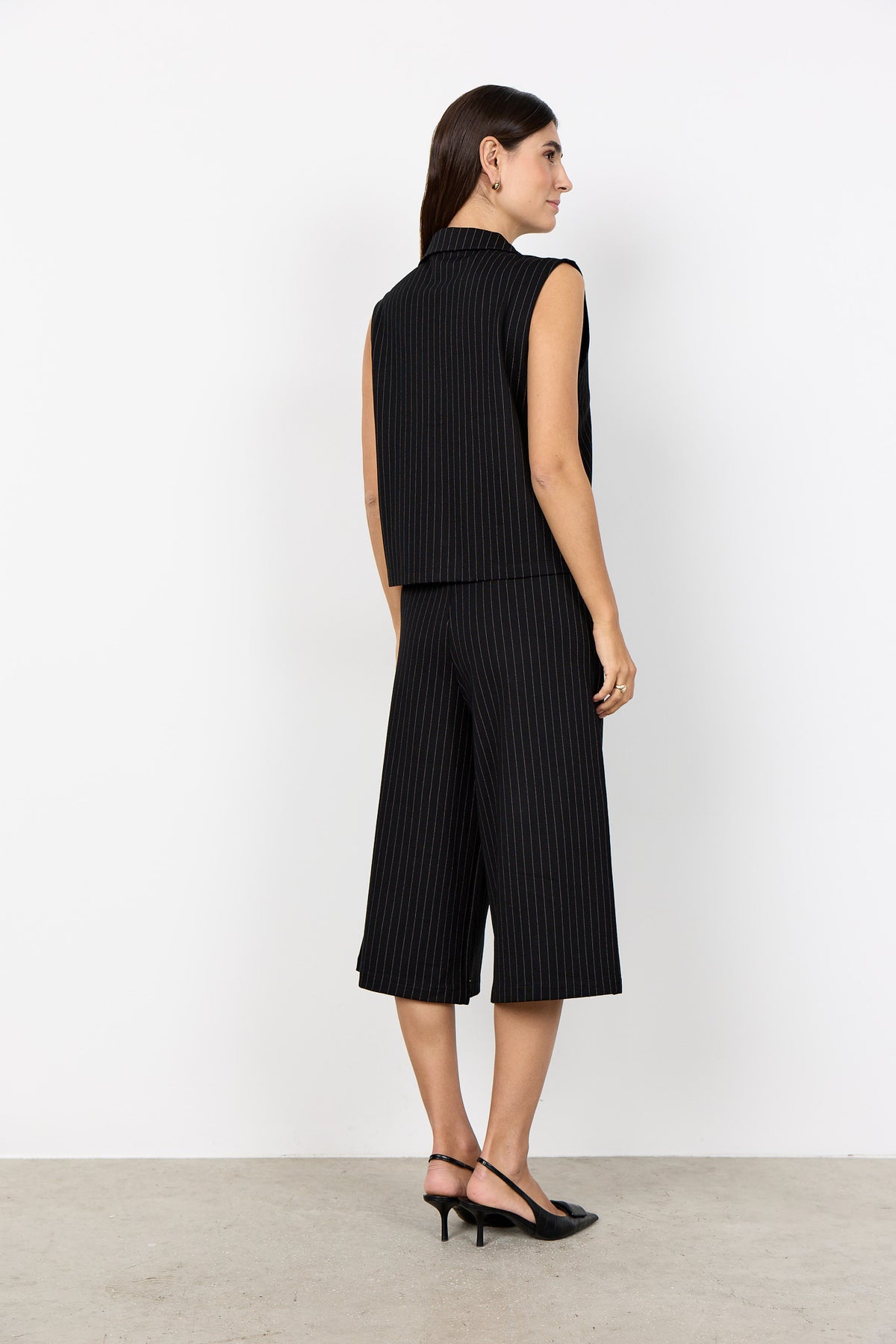 Soyaconcept Pinstripe Waistcoat