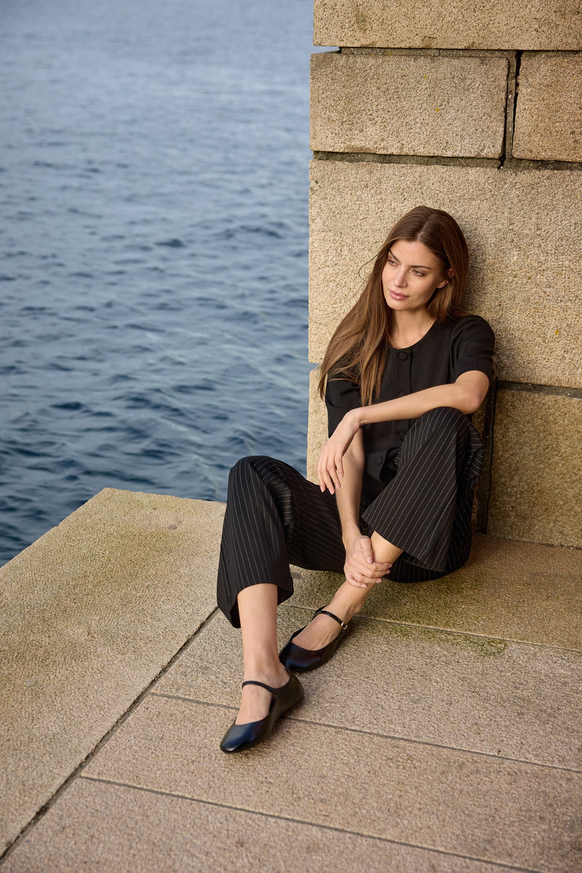 Soyaconcept Pinstripe Trousers