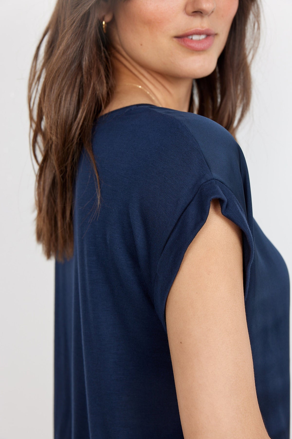 Soyaconcept Satin Front T-Shirt