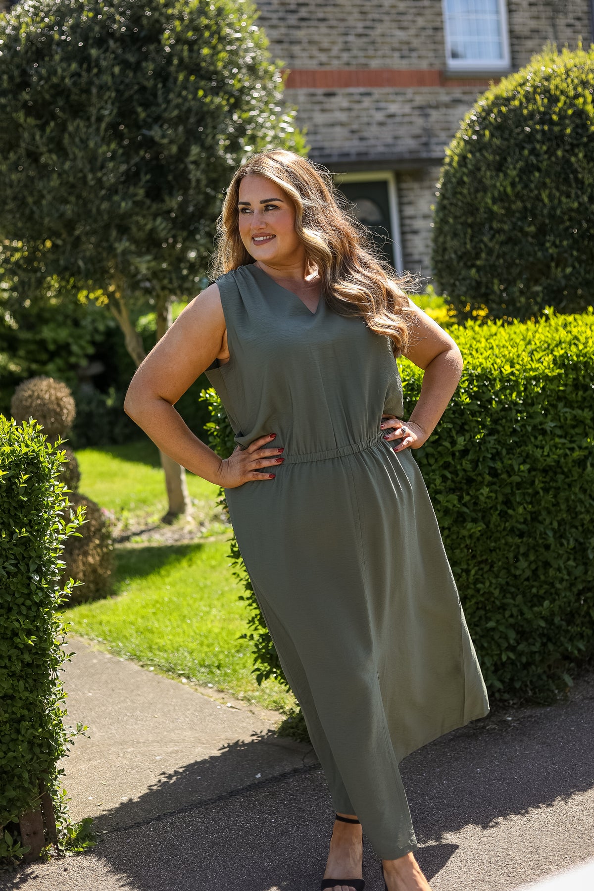 Kartner Ruched Dress