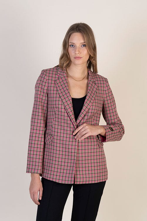 Hongo Check Blazer