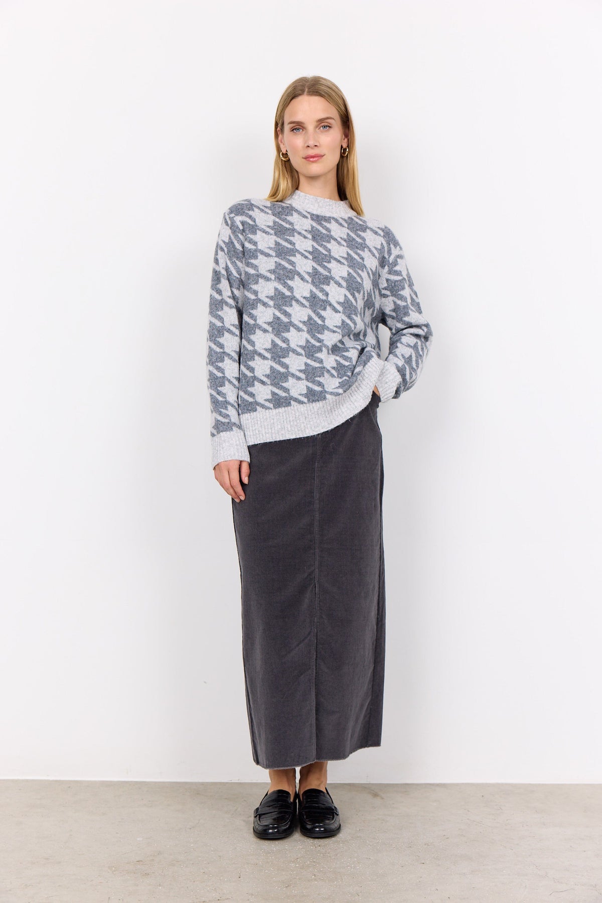 Soyaconcept Houndstooth Knit