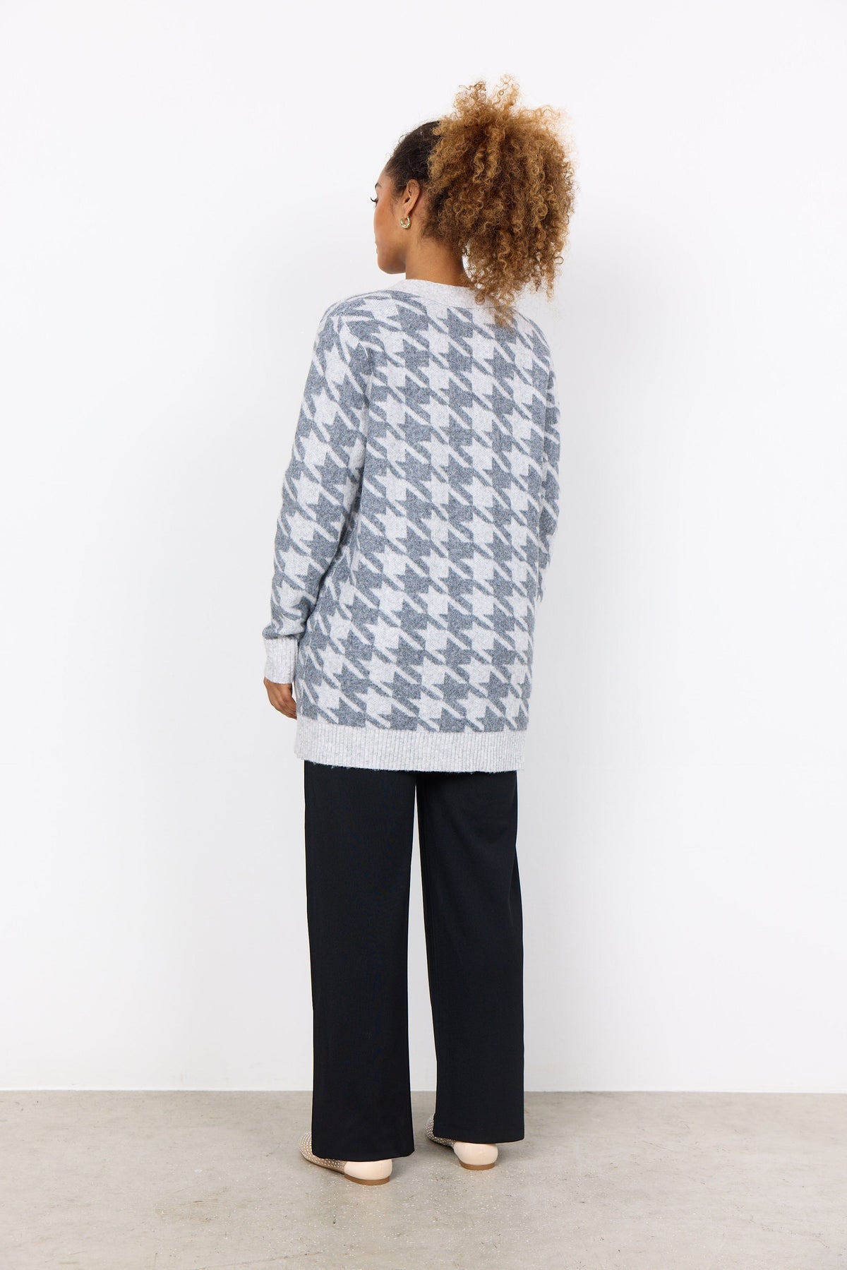 Soyaconcept Houndstooth Cardigan