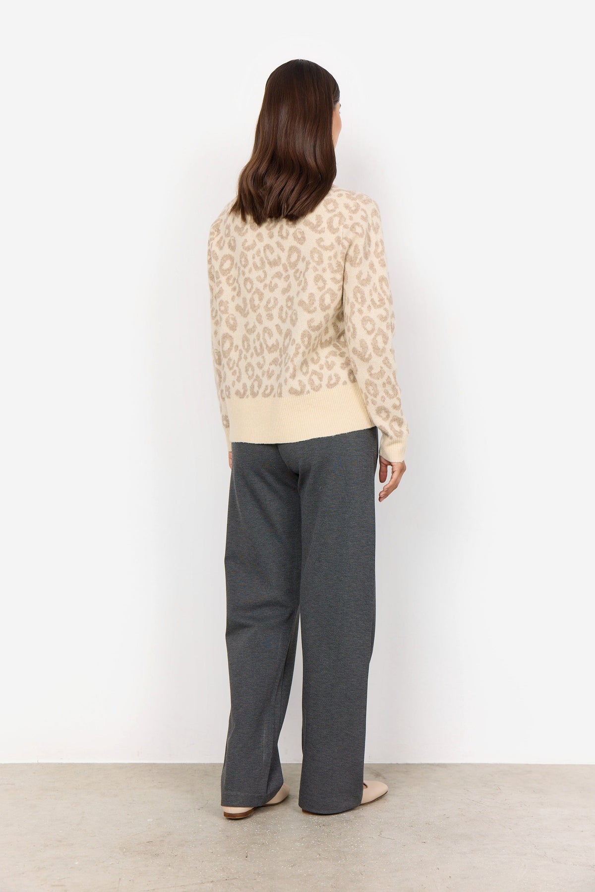 Soyaconcept Animal Print Cardigan