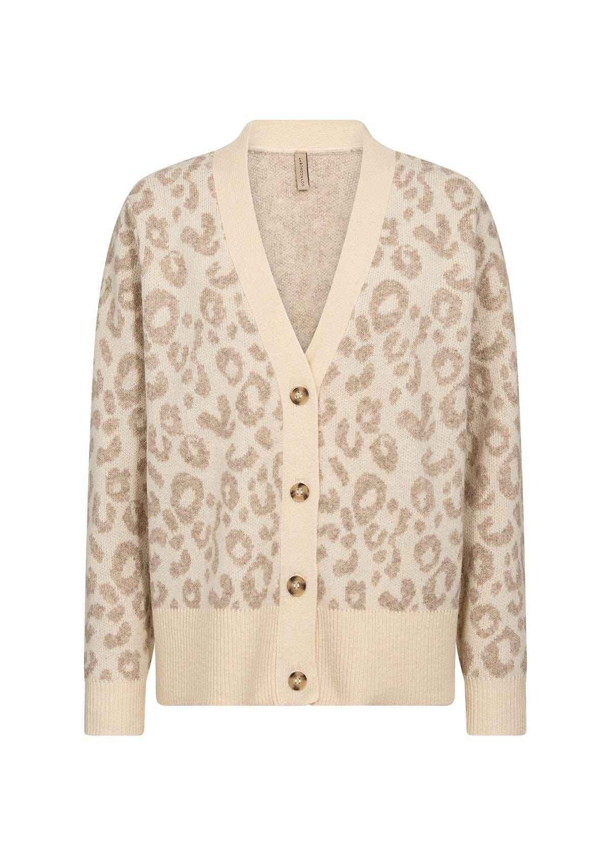 Soyaconcept Animal Print Cardigan